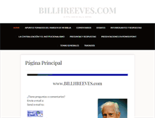 Tablet Screenshot of billhreeves.com